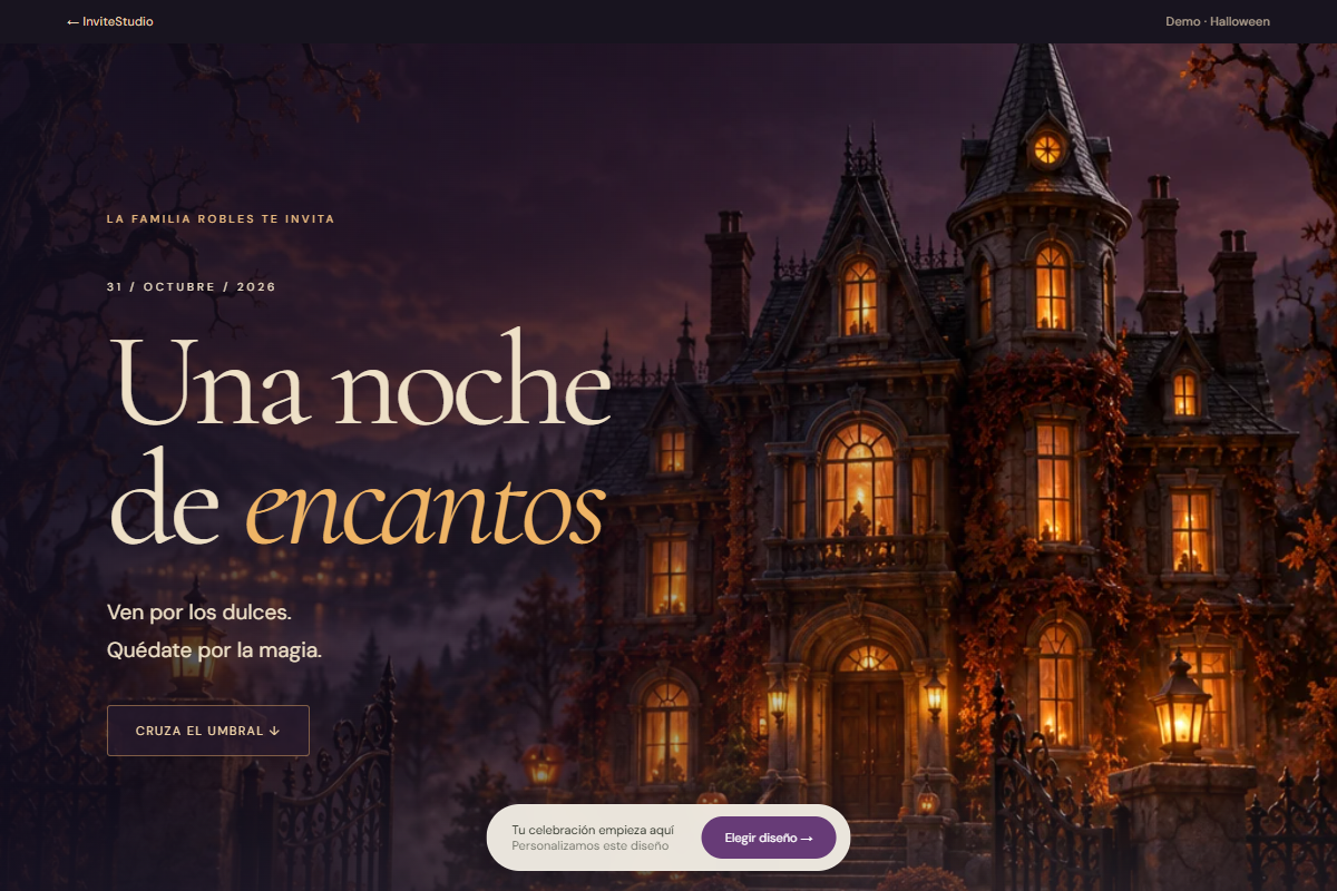 Halloween · Una noche de encantos