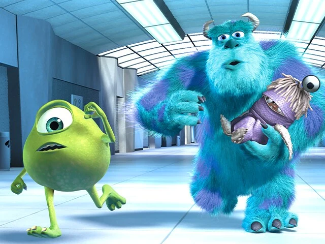 Mike Wazowski, Sulley y Boo de Monsters, Inc.